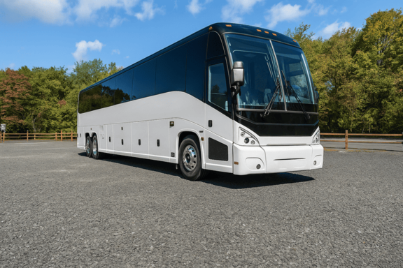Lansing Coach Bus Service 56 Passenger Charter Bus