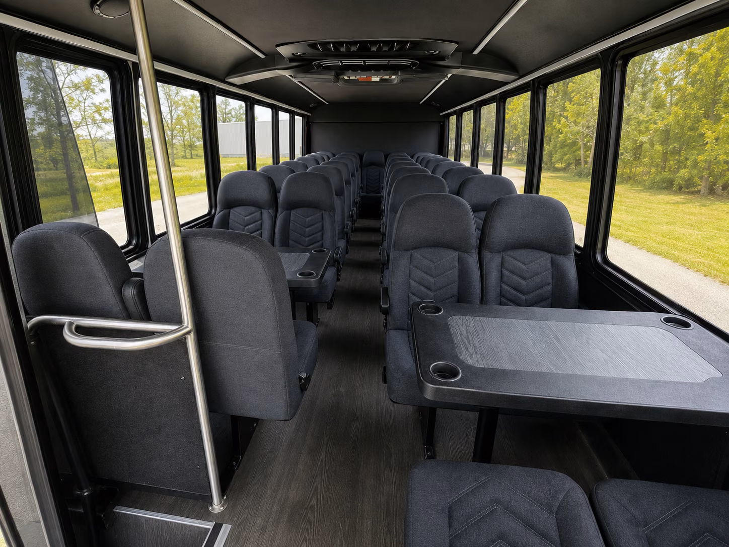 lansing 15 passenger minibus interior