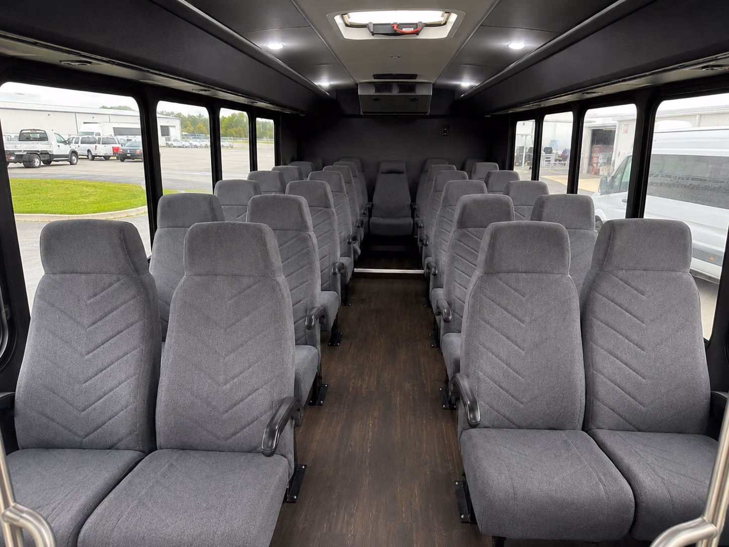 lansing 20 passenger minibus inside