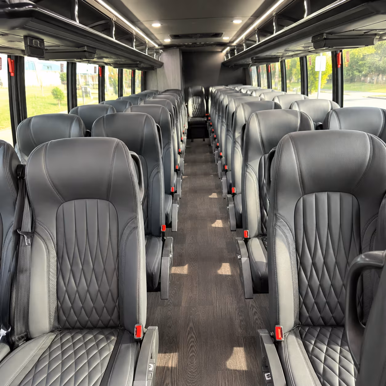 lansing 25 passenger minibus inside