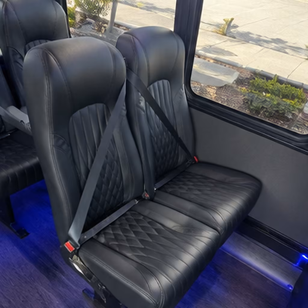 lansing 25 passenger minibus interior