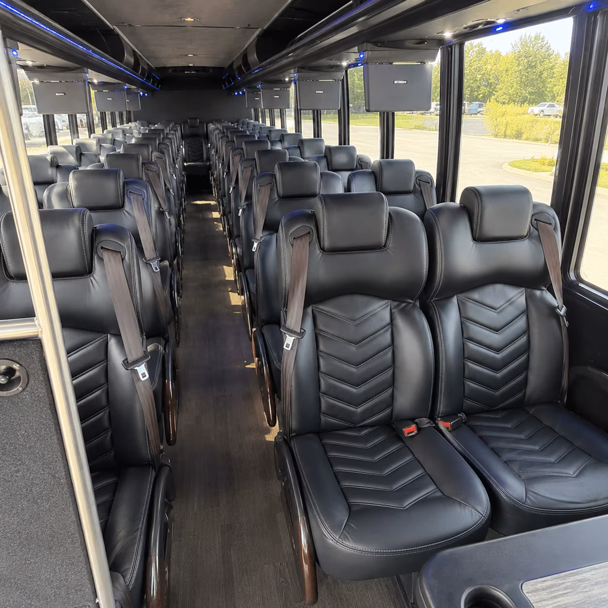 lansing 30 passenger minibus interior