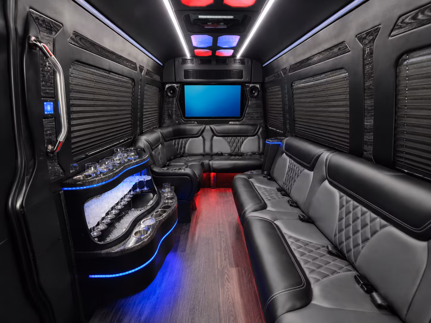 lansing 40 passenger party bus