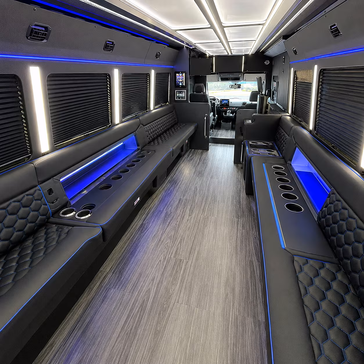 lansing party bus rentals inside