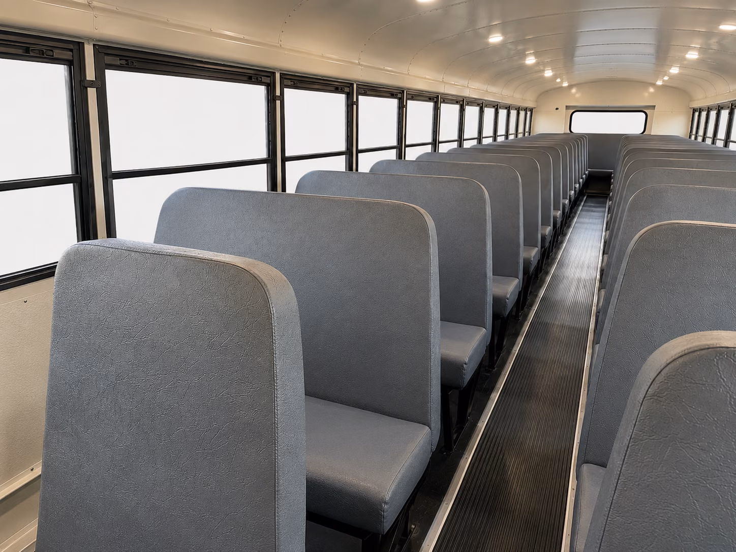 lansing school bus inside